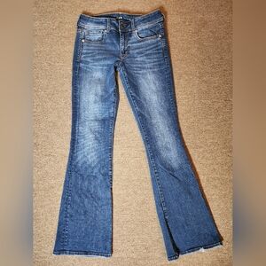 American Eagle Womens Jeans Stretch Kick Boot Size 6 reg